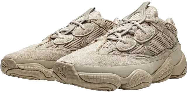 Side View of Yeezy 500 Taupe Light